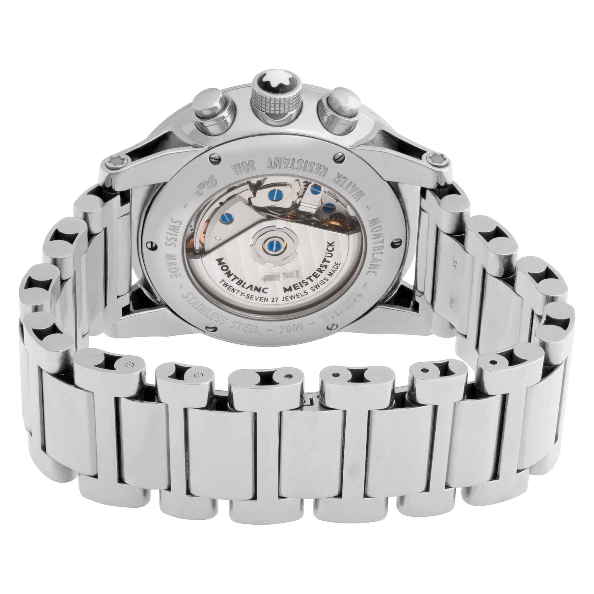 MontBlanc 7069 TimeWalker Automatic Male Stainless Steel Watches MontBlanc 7069 TimeWalker Automatic Male Stainless Steel Watches
