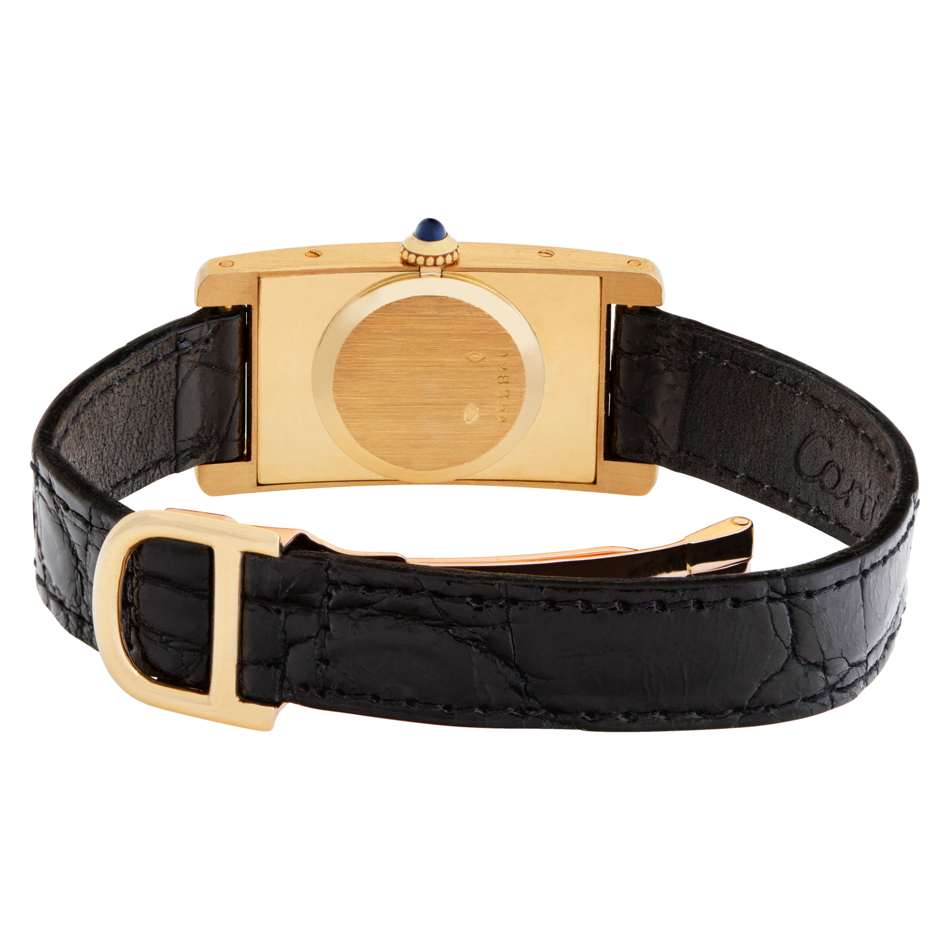 Cartier Cartier 1484 Tank Americaine Manual Female 18k yellow gold Watches Cartier Cartier 1484 Tank Americaine Manual Female 18k yellow gold Watches