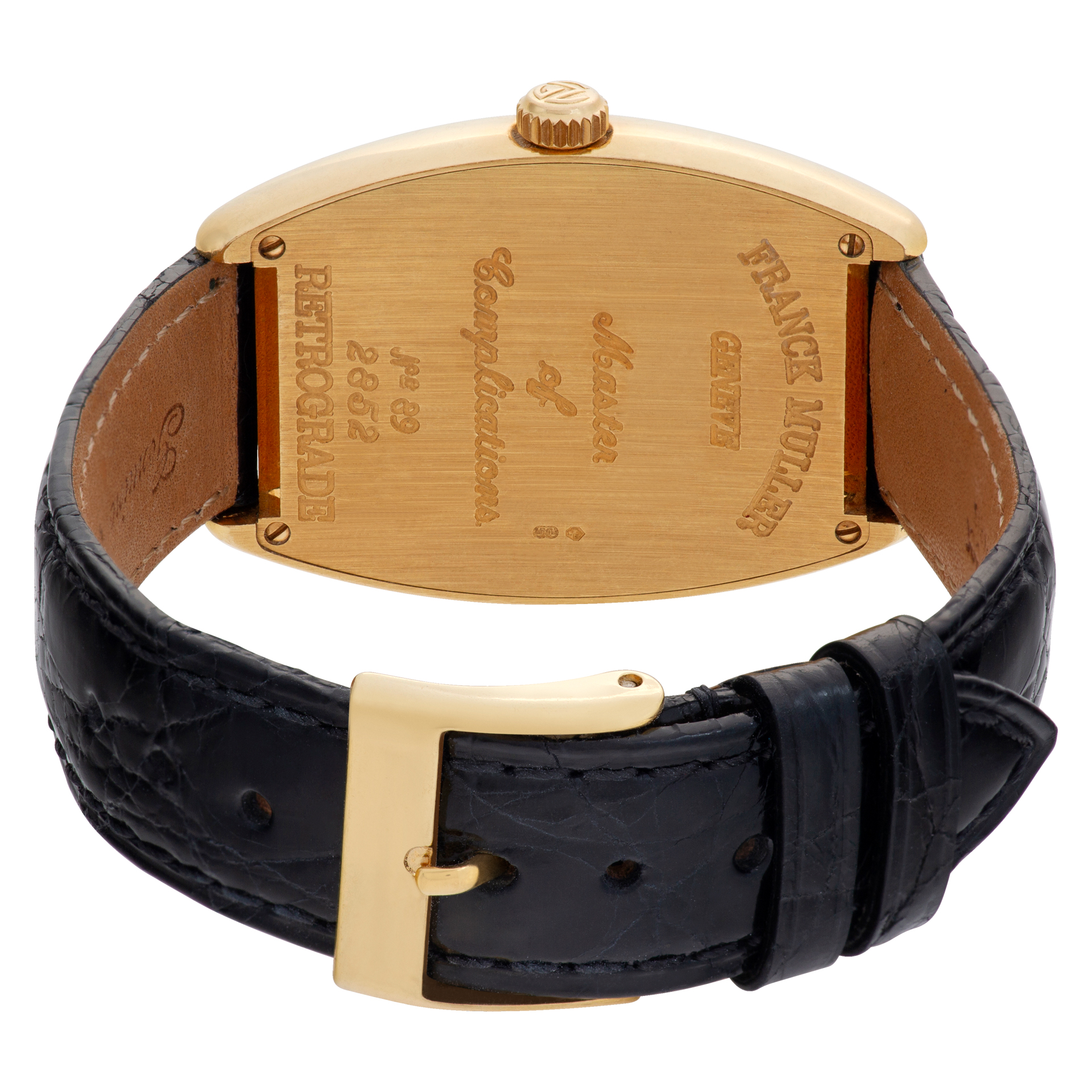 Franck Muller 2852 Curvex Manual Male 18k yellow gold Watches Franck Muller 2852 Curvex Manual Male 18k yellow gold Watches