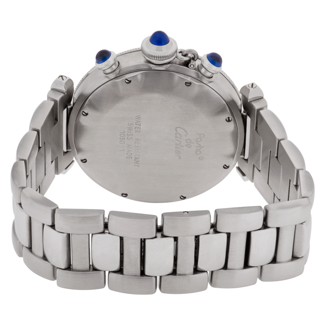 Cartier Cartier 1443 Pasha Quartz Unisex Stainless Steel Watches Cartier Cartier 1443 Pasha Quartz Unisex Stainless Steel Watches