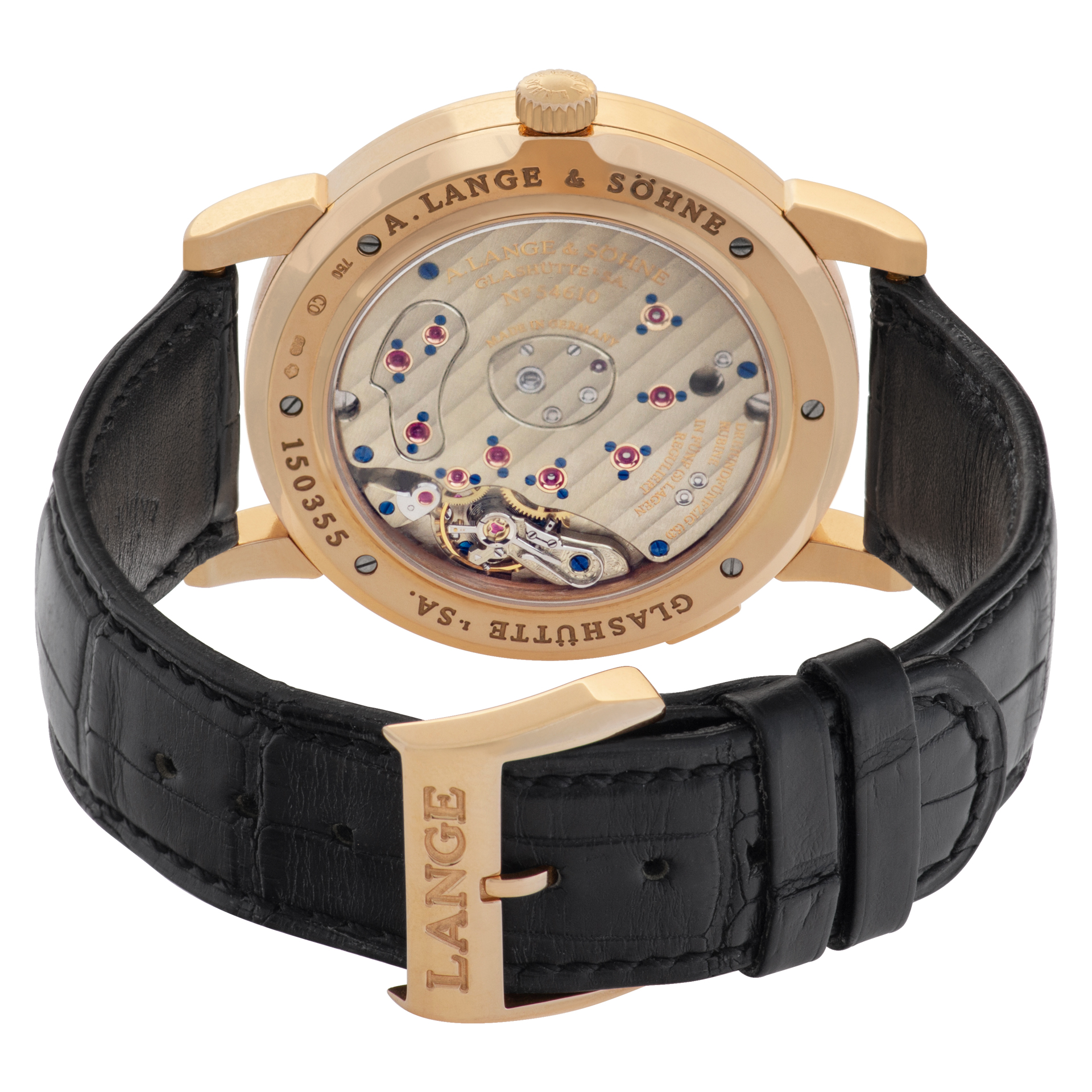 A. Lange & Sohne 115.031 Lange 1 Manual Male 18k rose gold Watches A. Lange & Sohne 115.031 Lange 1 Manual Male 18k rose gold Watches