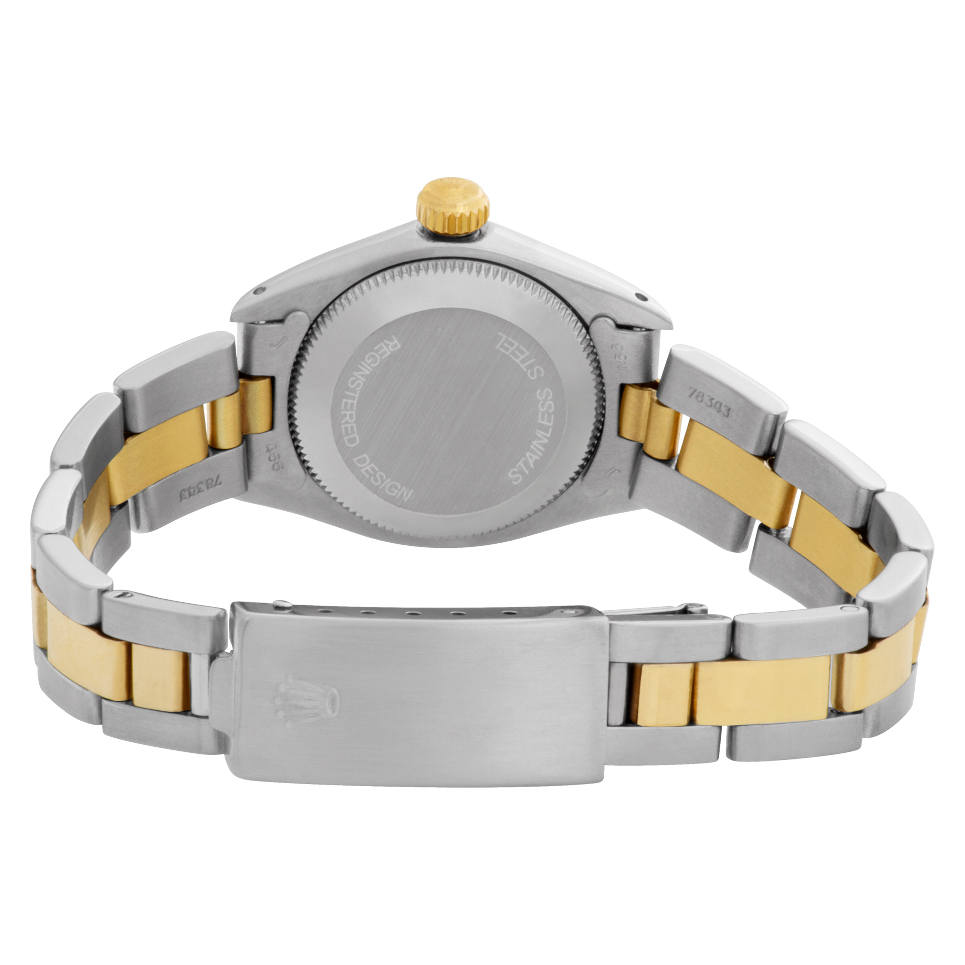 Rolex 6724 Oyster Perpetual Automatic Female 14k gold & Stainless Steel Watches Rolex 6724 Oyster Perpetual Automatic Female 14k gold & Stainless Steel Watches