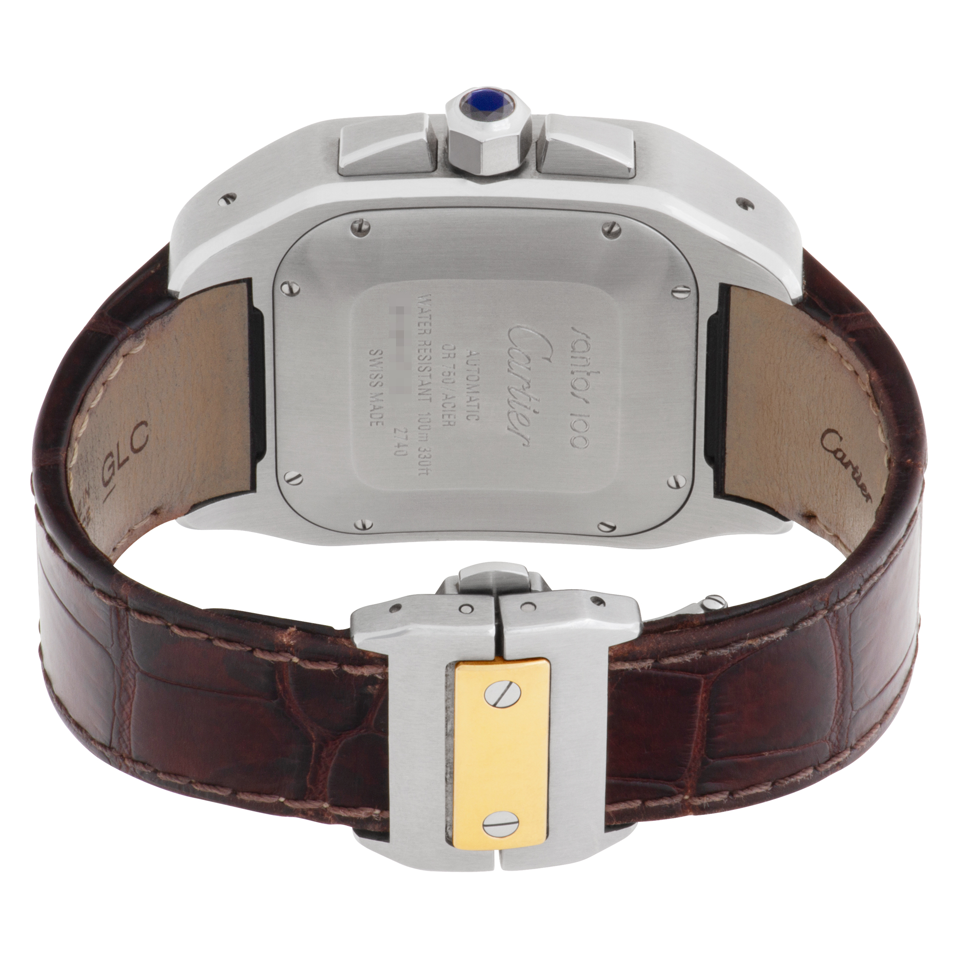 Cartier W20091X7 Santos 100 Automatic Male Stainless Steel Watches Cartier W20091X7 Santos 100 Automatic Male Stainless Steel Watches