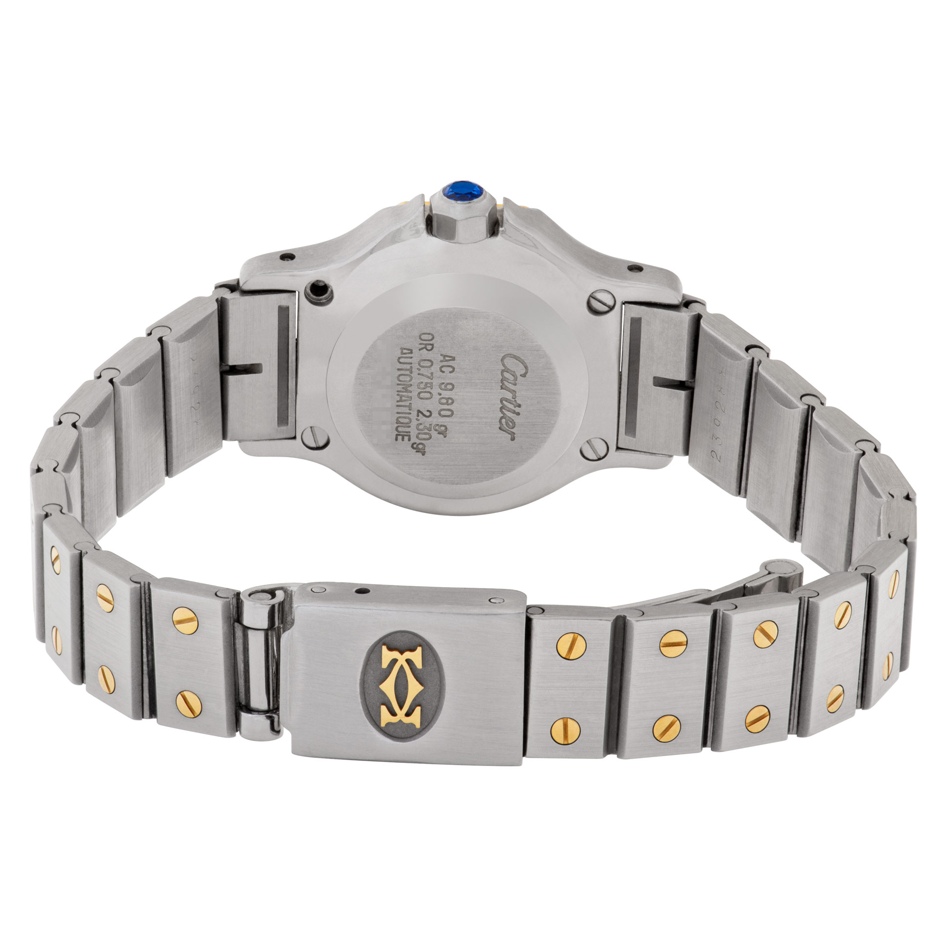 Cartier AC 980gr Santos Automatic Female Stainless Steel Watches Cartier AC 980gr Santos Automatic Female Stainless Steel Watches