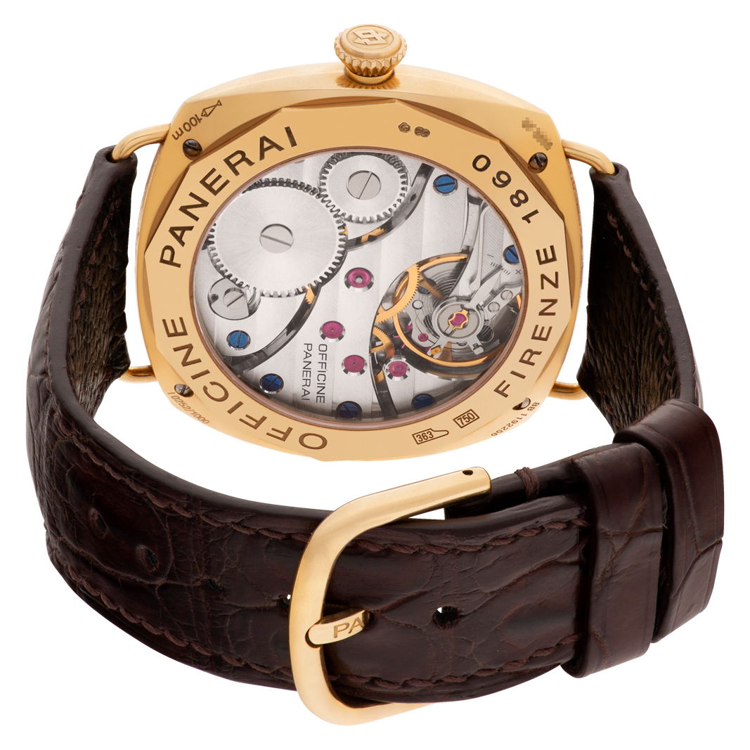 Panerai PAM 231 Radiomir Manual Male 18k rose gold Watches Panerai PAM 231 Radiomir Manual Male 18k rose gold Watches