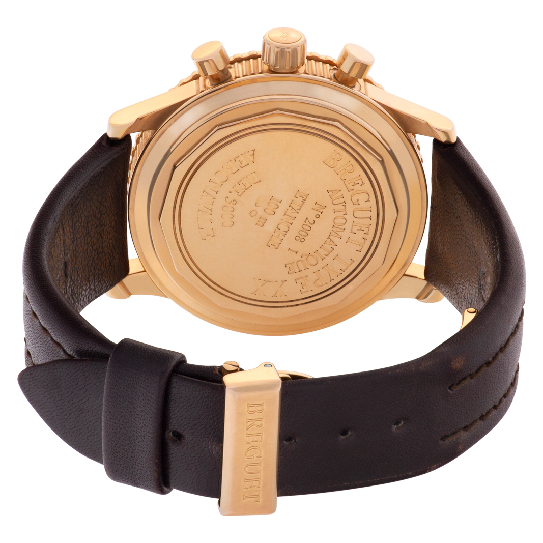 Breguet 3800BR Type Xx Automatic Male 18k rose gold Watches Breguet 3800BR Type Xx Automatic Male 18k rose gold Watches