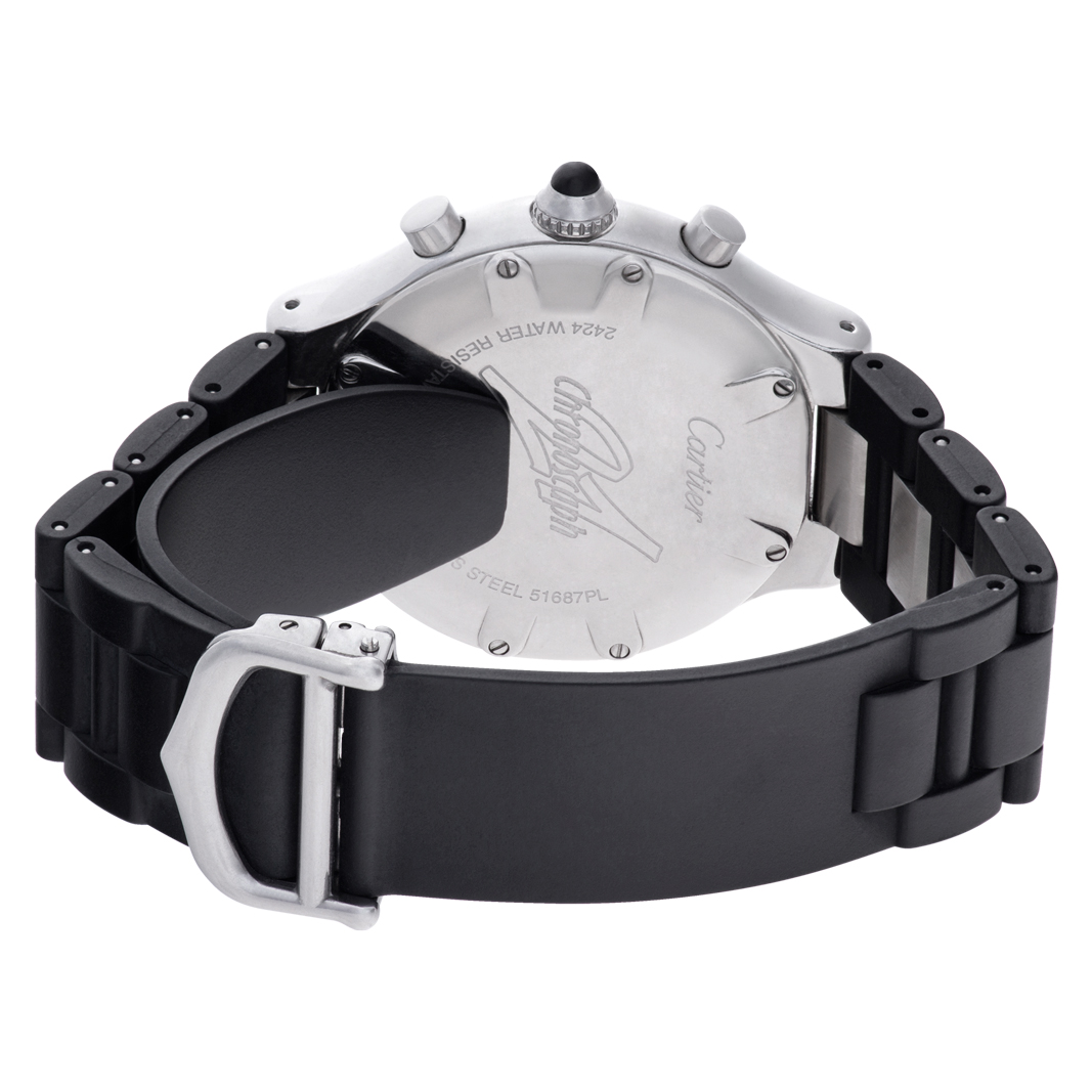 Cartier W522133 Chronoscaph Quartz Female Stainless Steel Watches Cartier W522133 Chronoscaph Quartz Female Stainless Steel Watches