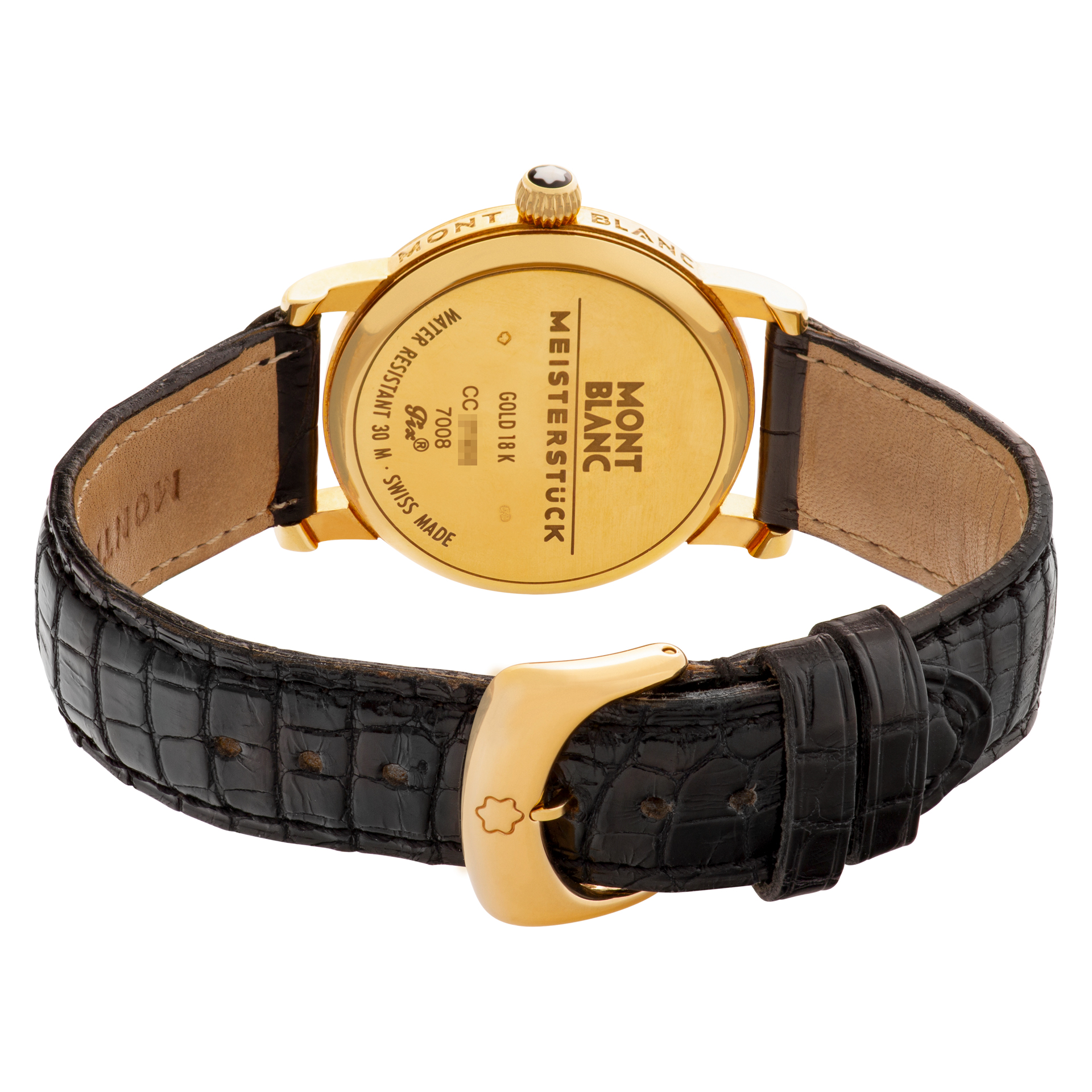 MontBlanc 7008 29012 Meisterstuck Quartz Unisex 18k yellow gold Watches MontBlanc 7008 29012 Meisterstuck Quartz Unisex 18k yellow gold Watches