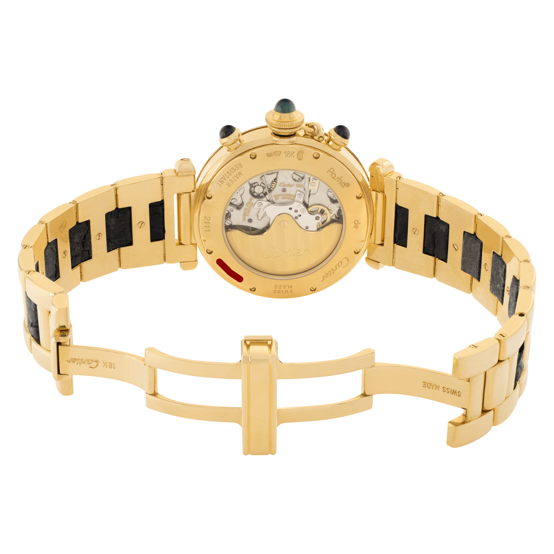 Cartier 2111 Pasha Chronograph Automatic Unisex 18k yellow gold Watches Cartier 2111 Pasha Chronograph Automatic Unisex 18k yellow gold Watches