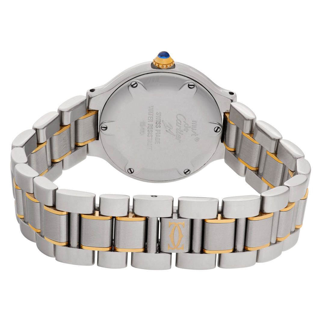 Cartier 1340 Must 21 Quartz Female 18k gold & Stainless Steel Watches Cartier 1340 Must 21 Quartz Female 18k gold & Stainless Steel Watches