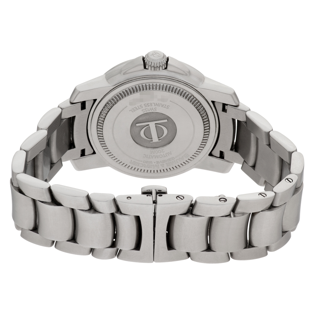 Baume & Mercier 65353 Capeland Automatic Male Stainless Steel Watches Baume & Mercier 65353 Capeland Automatic Male Stainless Steel Watches