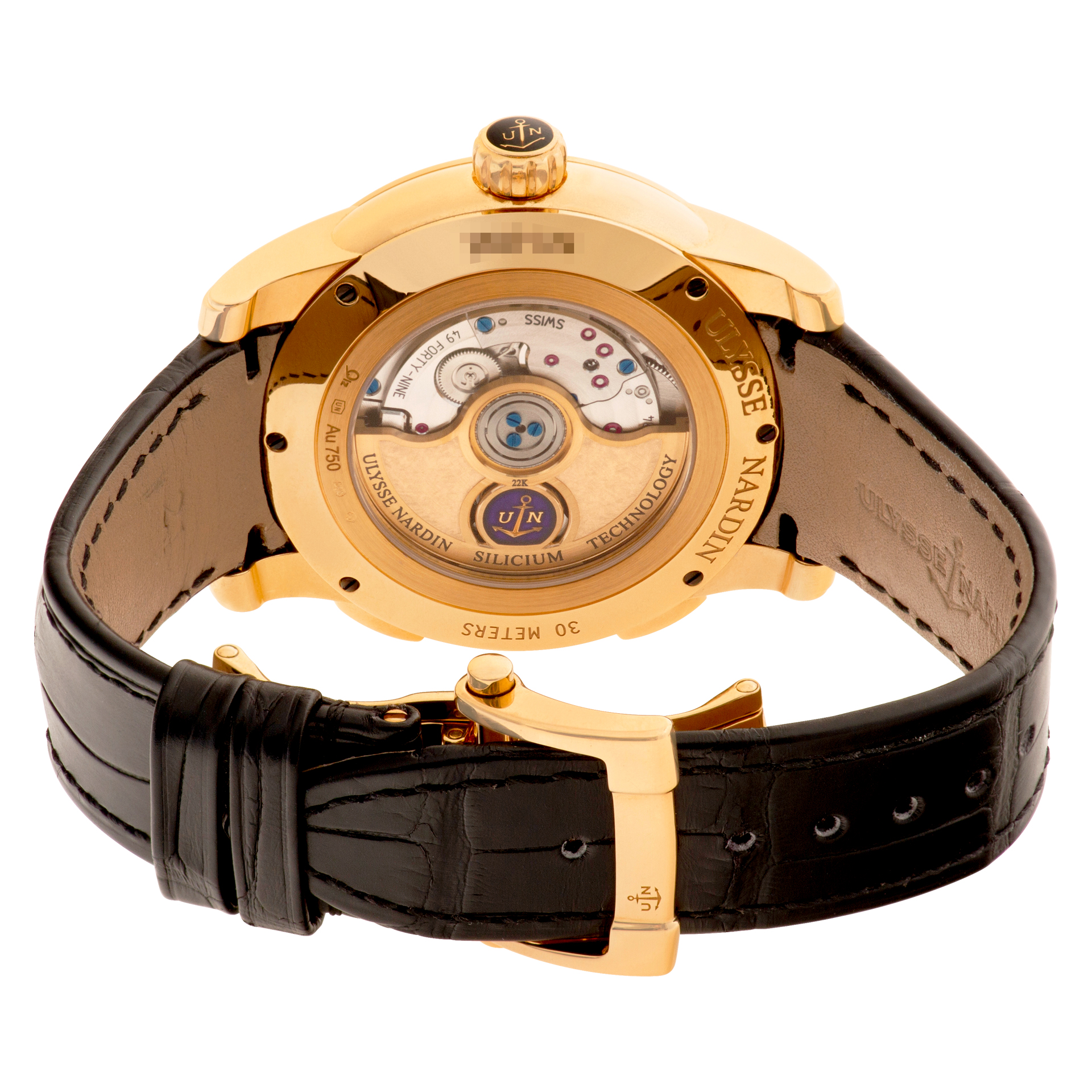 Ulysse Nardin 3346-126/92 Dual Time Automatic Male 18k rose gold Watches Ulysse Nardin 3346-126/92 Dual Time Automatic Male 18k rose gold Watches