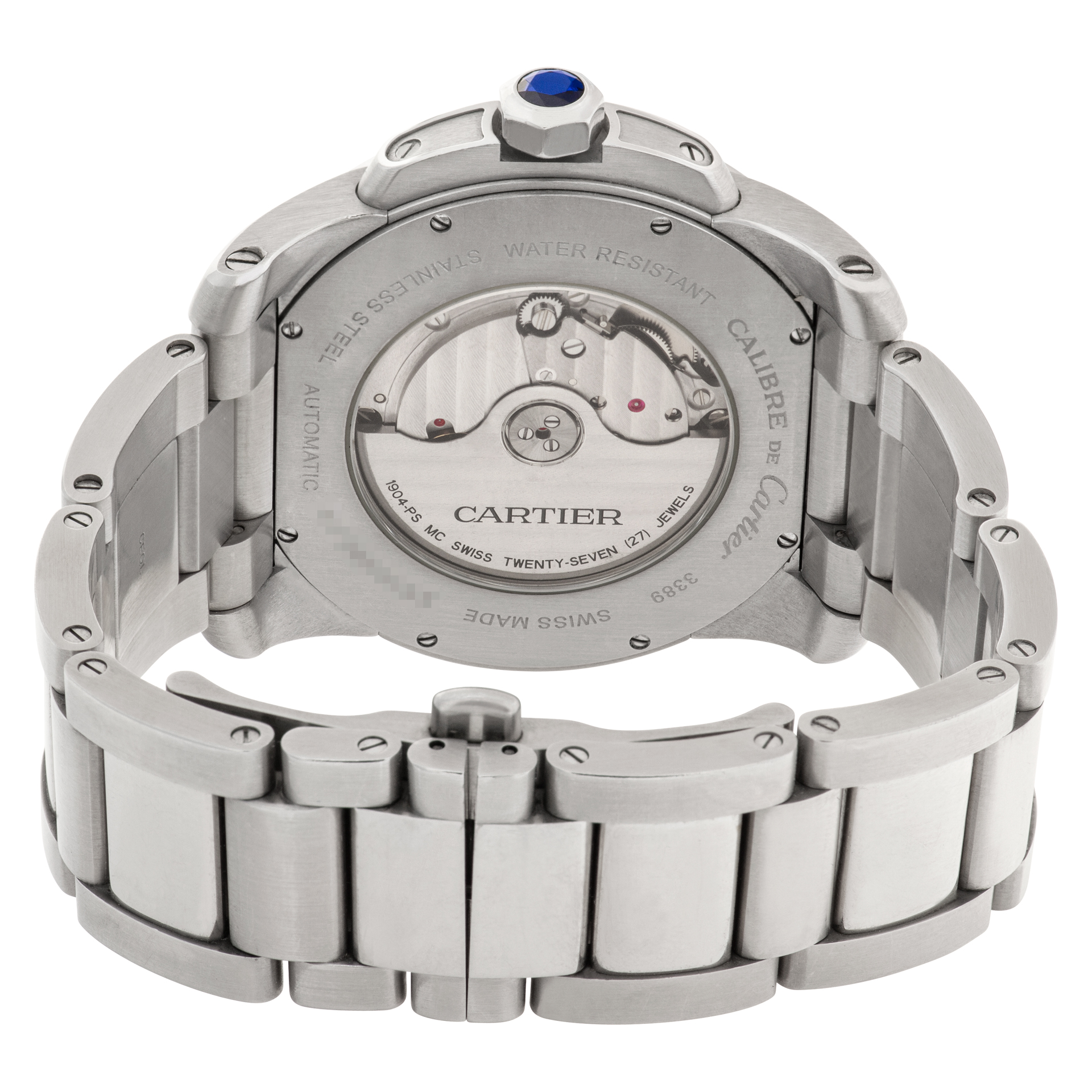 Cartier W7100015 Calibre Automatic Male Stainless Steel Watches Cartier W7100015 Calibre Automatic Male Stainless Steel Watches