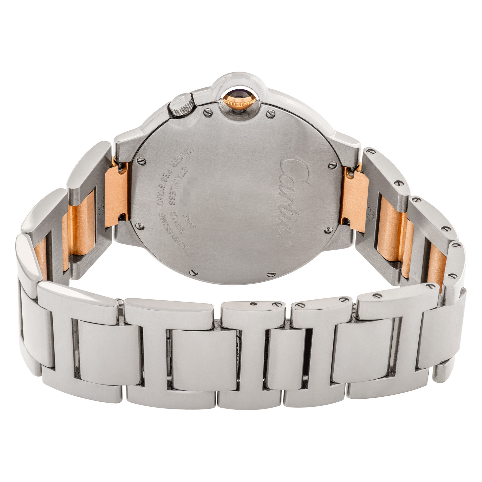 Cartier W6920027 Ballon Bleu Quartz Unisex 18k rose gold & stainless steel Watches Cartier W6920027 Ballon Bleu Quartz Unisex 18k rose gold & stainless steel Watches