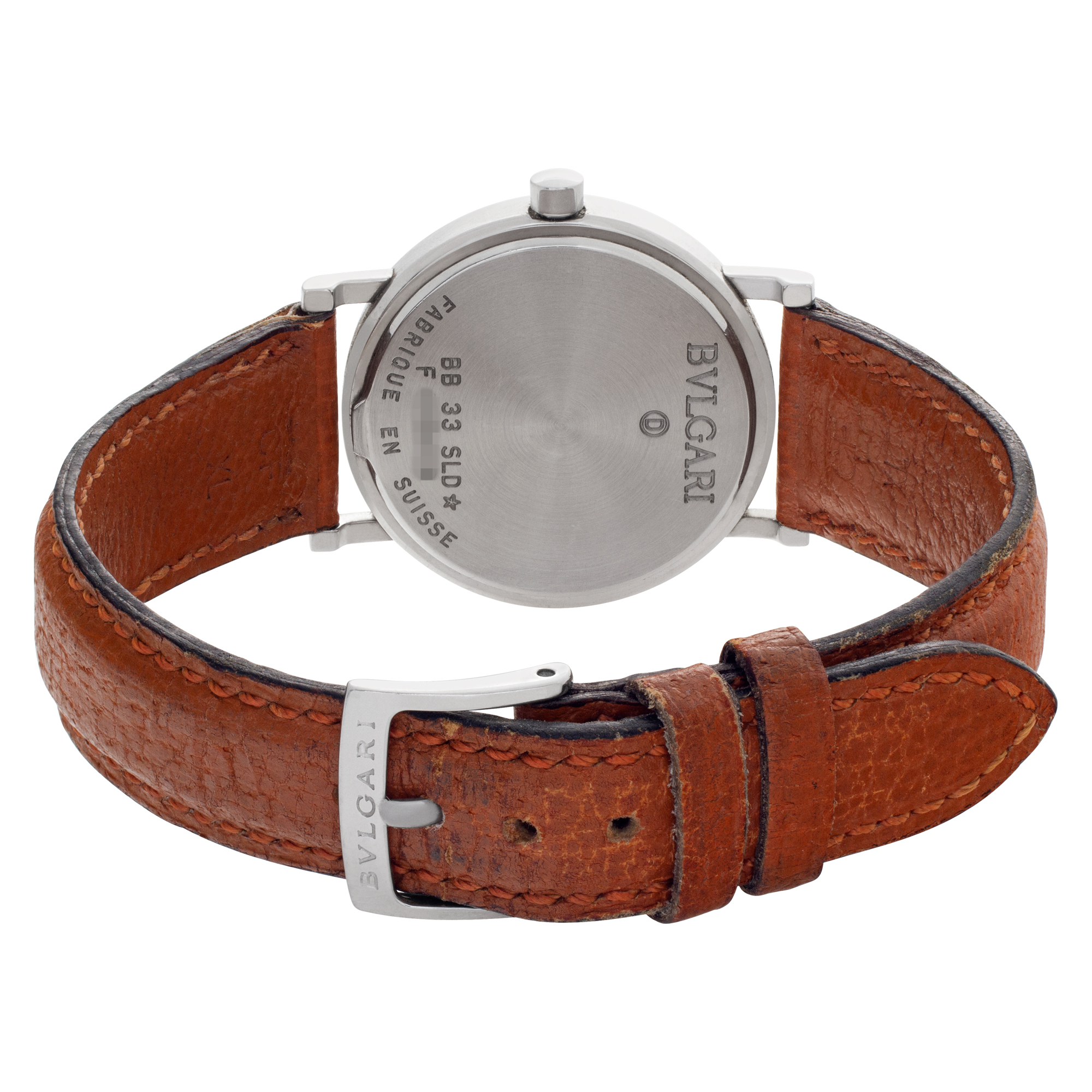 Bvlgari BB 33 SLD Bvlgari Quartz Unisex Stainless Steel Watches Bvlgari BB 33 SLD Bvlgari Quartz Unisex Stainless Steel Watches