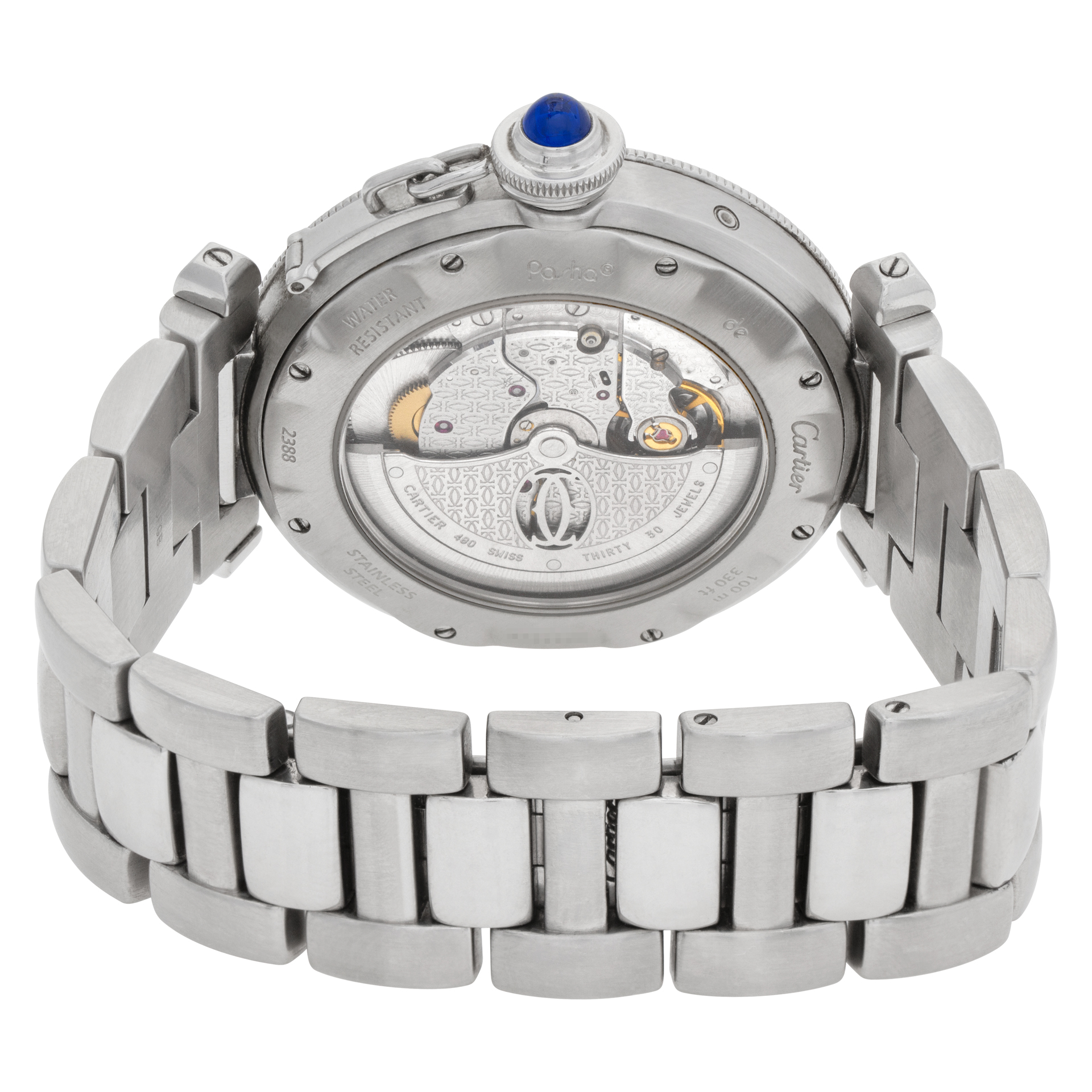 Cartier W31037H3 Pasha Automatic Unisex Stainless Steel Watches Cartier W31037H3 Pasha Automatic Unisex Stainless Steel Watches