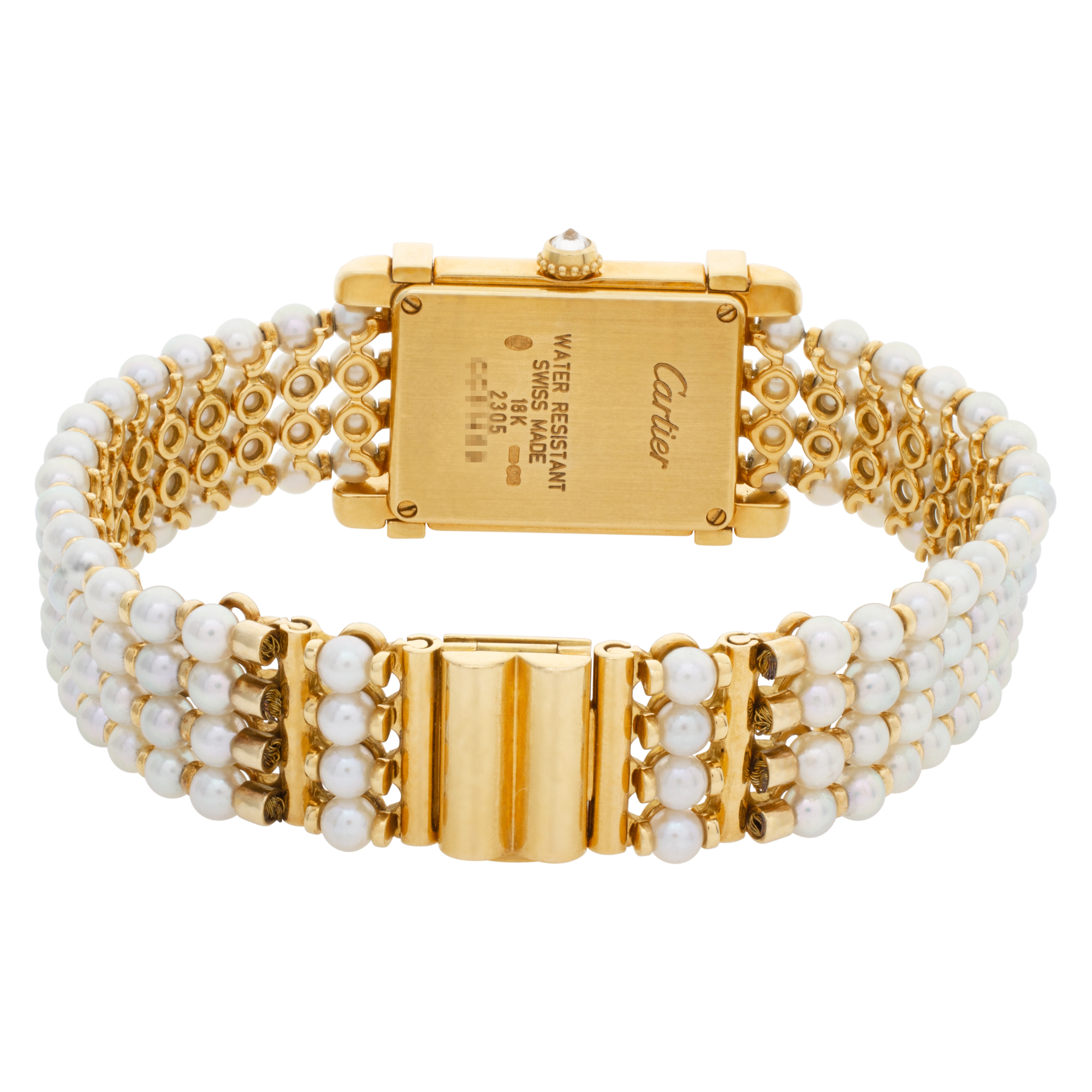 Cartier 2305 Tank Chinoise Quartz Female 18k yellow gold Watches Cartier 2305 Tank Chinoise Quartz Female 18k yellow gold Watches