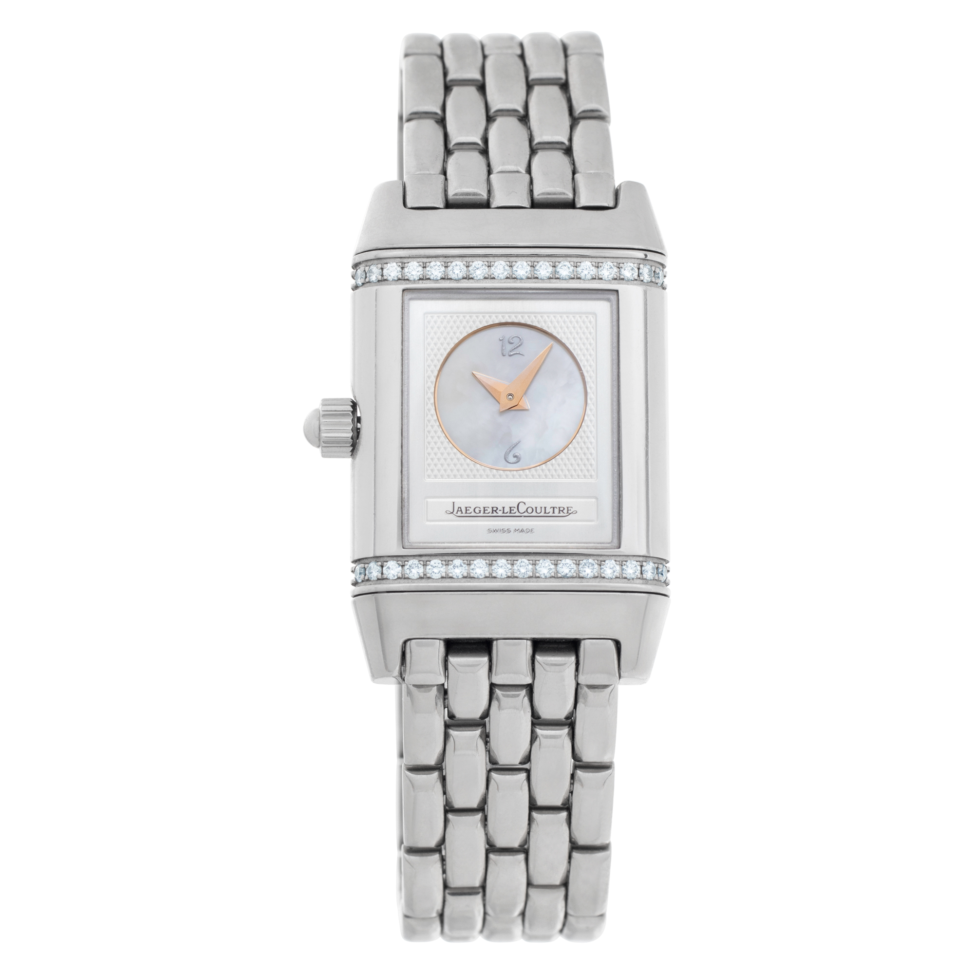 Jaeger LeCoultre 266.8.11 Reverso Duetto Duo Manual Female Stainless Steel Watches Jaeger LeCoultre 266.8.11 Reverso Duetto Duo Manual Female Stainless Steel Watches
