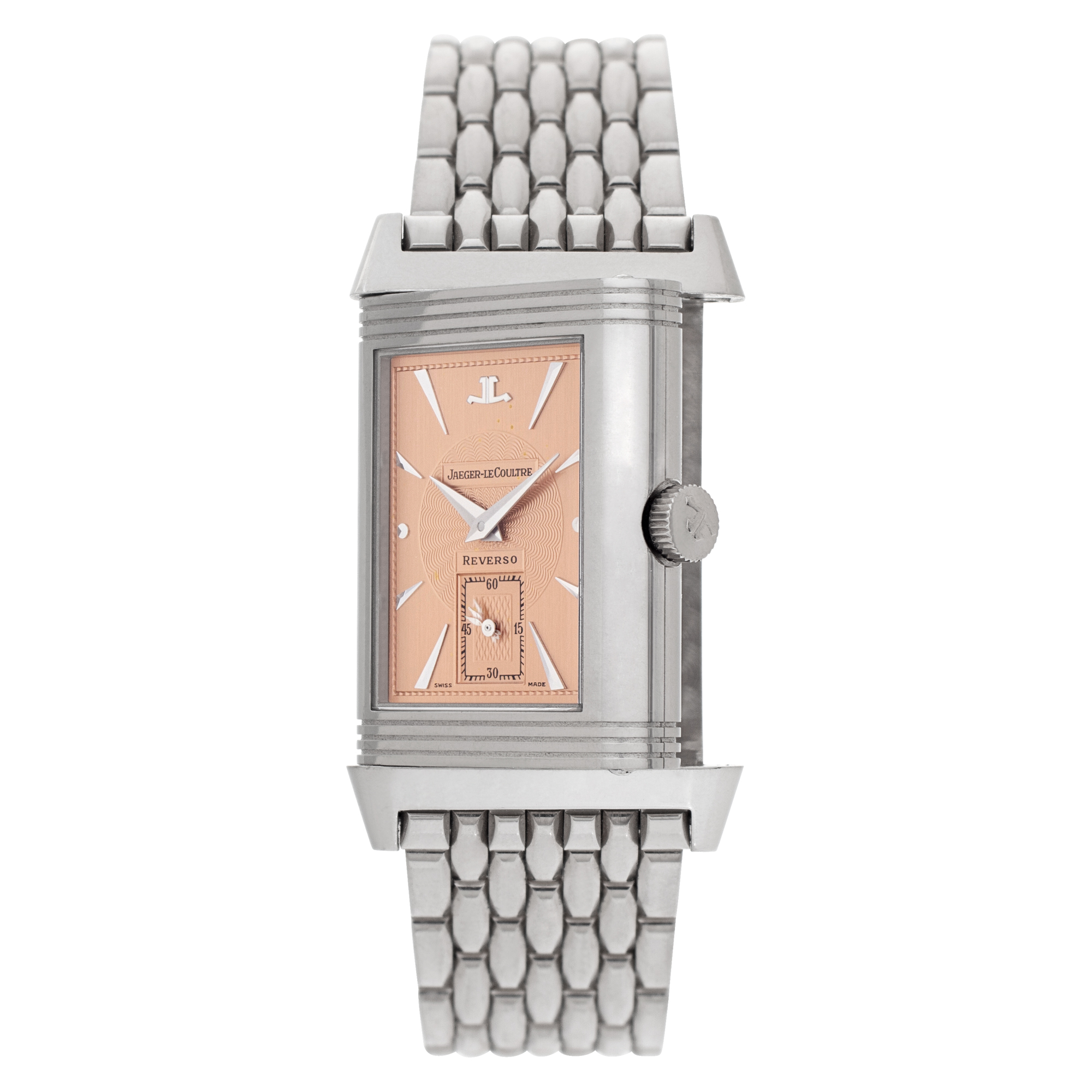 Jaeger LeCoultre 270.3.62 Reverso Manual Male 18k White Gold Watches Jaeger LeCoultre 270.3.62 Reverso Manual Male 18k White Gold Watches