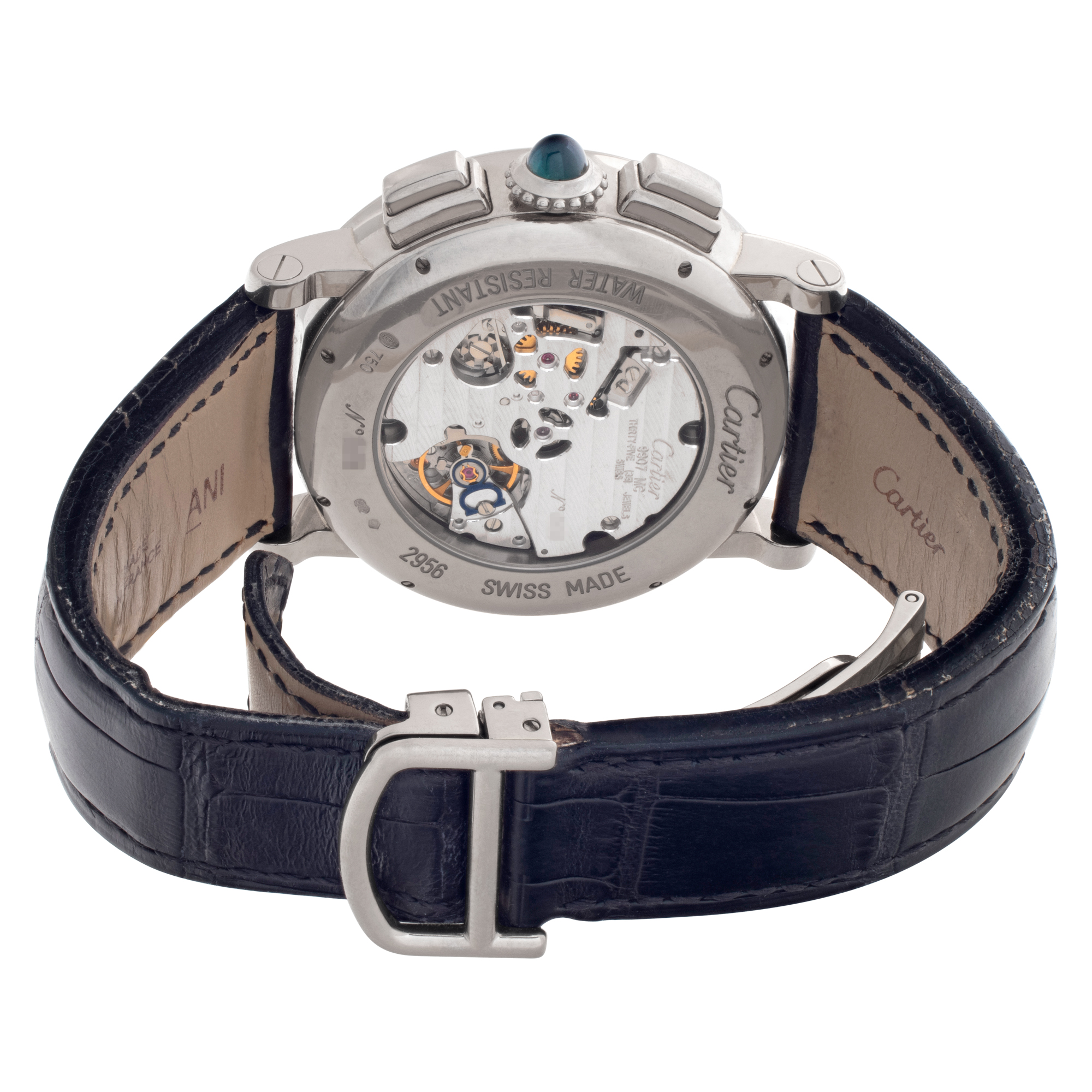 Cartier W1556051 Rotonde Manual Male 18k White Gold Watches Cartier W1556051 Rotonde Manual Male 18k White Gold Watches