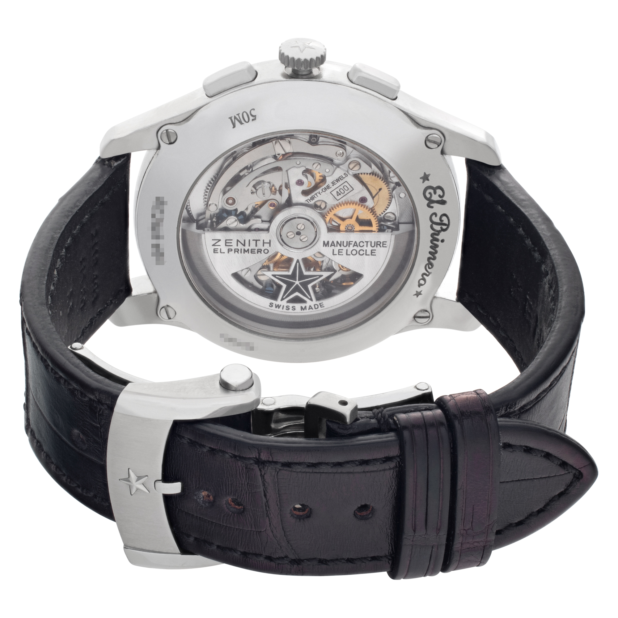 Zenith 03.2110.400/22.C493 El Primero Automatic Male Stainless Steel Watches Zenith 03.2110.400/22.C493 El Primero Automatic Male Stainless Steel Watches