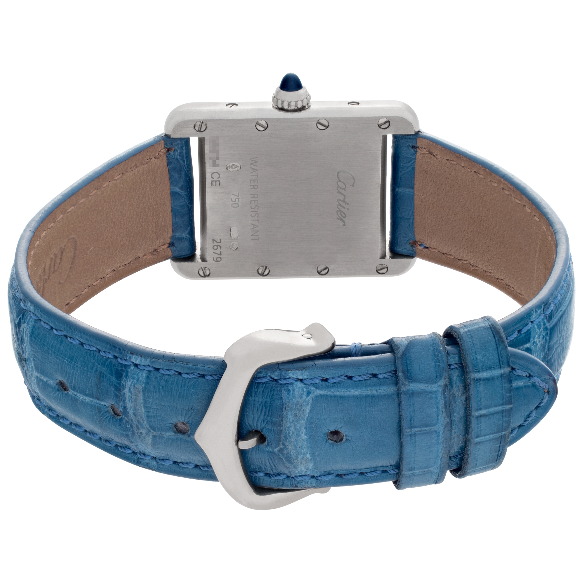 Cartier W1541056 Tank Louis Quartz Female 18k White Gold Watches Cartier W1541056 Tank Louis Quartz Female 18k White Gold Watches