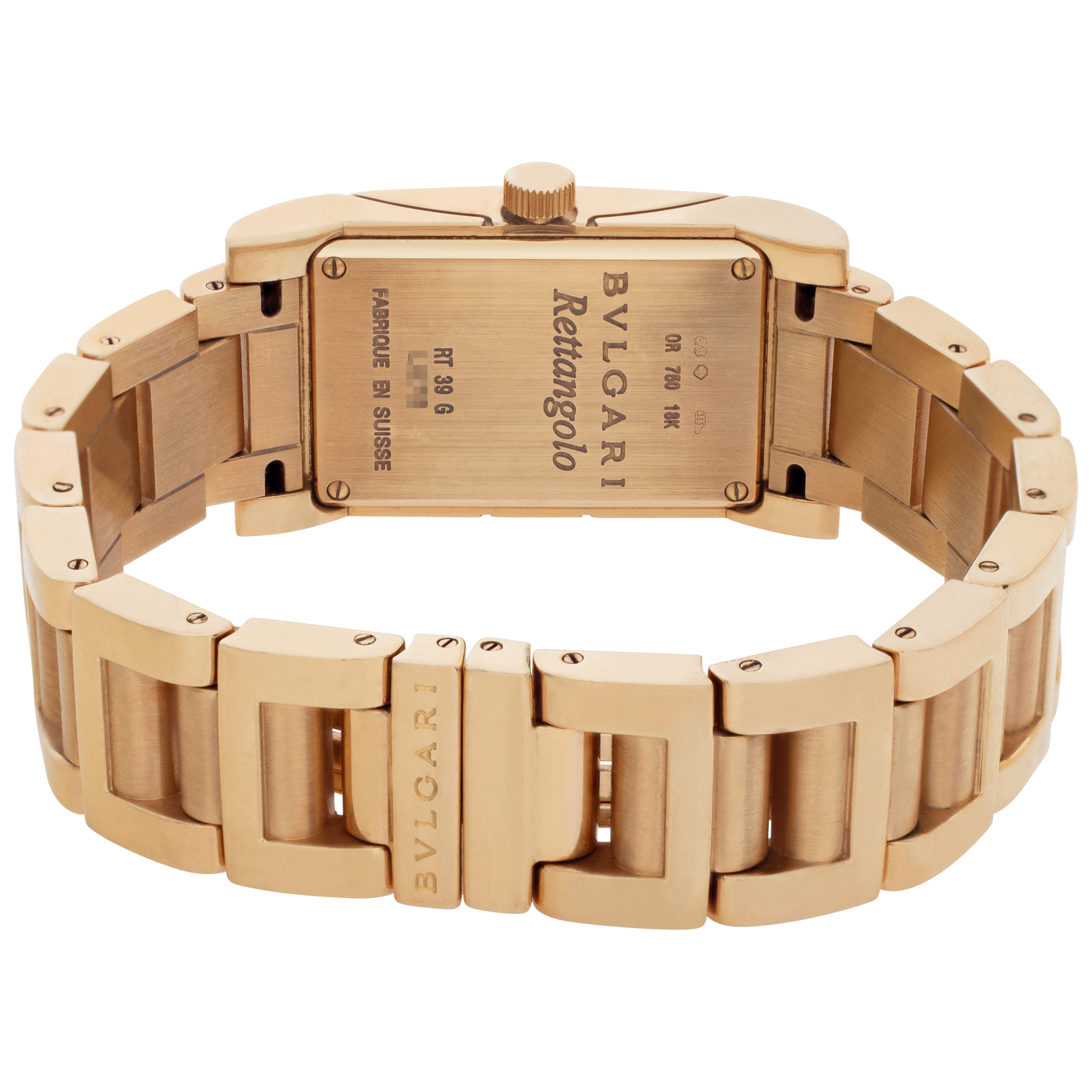 Bvlgari rt 39 g Rettangolo Quartz Female 18k yellow gold Watches Bvlgari rt 39 g Rettangolo Quartz Female 18k yellow gold Watches