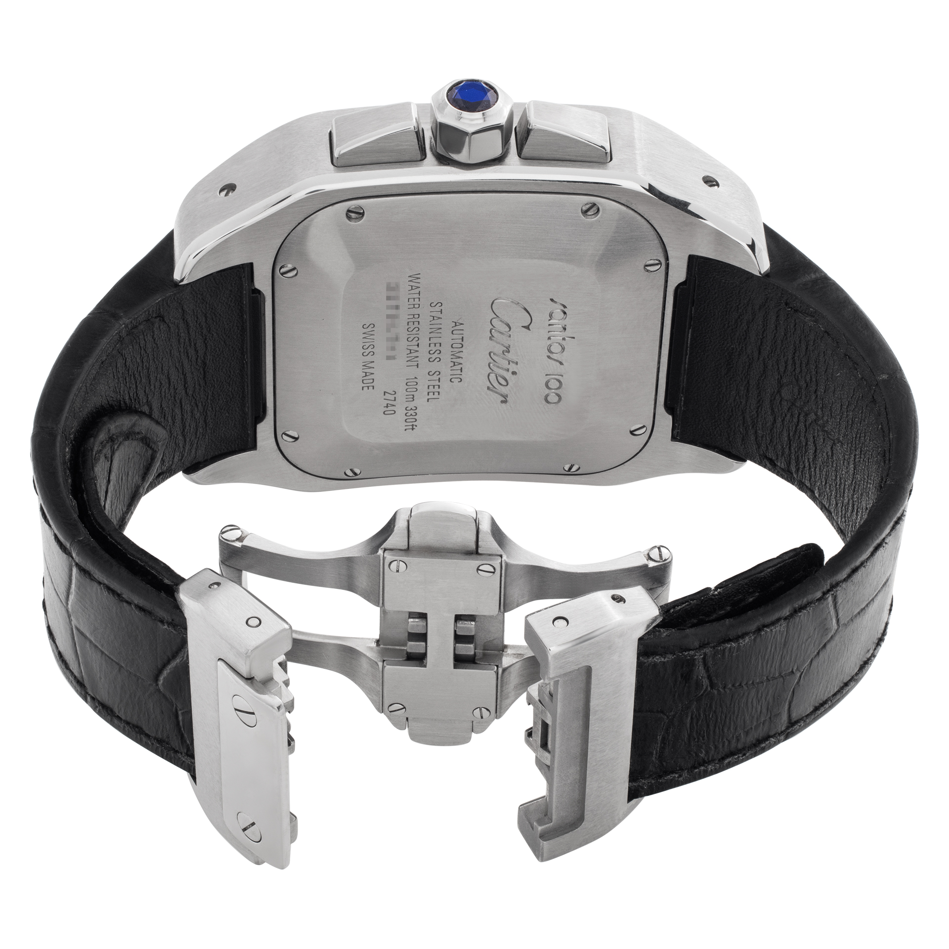 Cartier W20090X8 Santos 100 Automatic Male Stainless Steel Watches Cartier W20090X8 Santos 100 Automatic Male Stainless Steel Watches