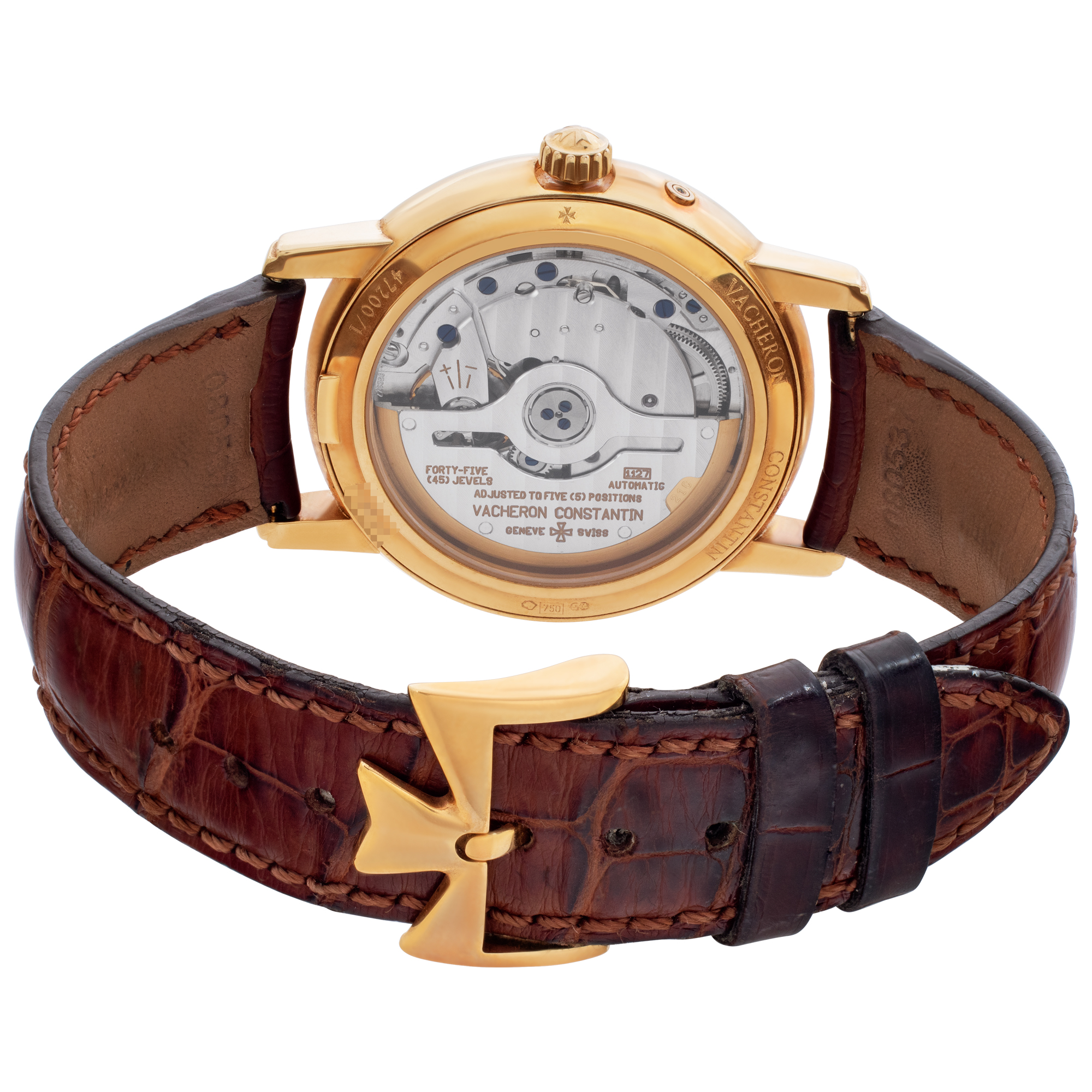Vacheron Constantin 47200/1 patrimony Automatic Male 18k yellow gold Watches Vacheron Constantin 47200/1 patrimony Automatic Male 18k yellow gold Watches