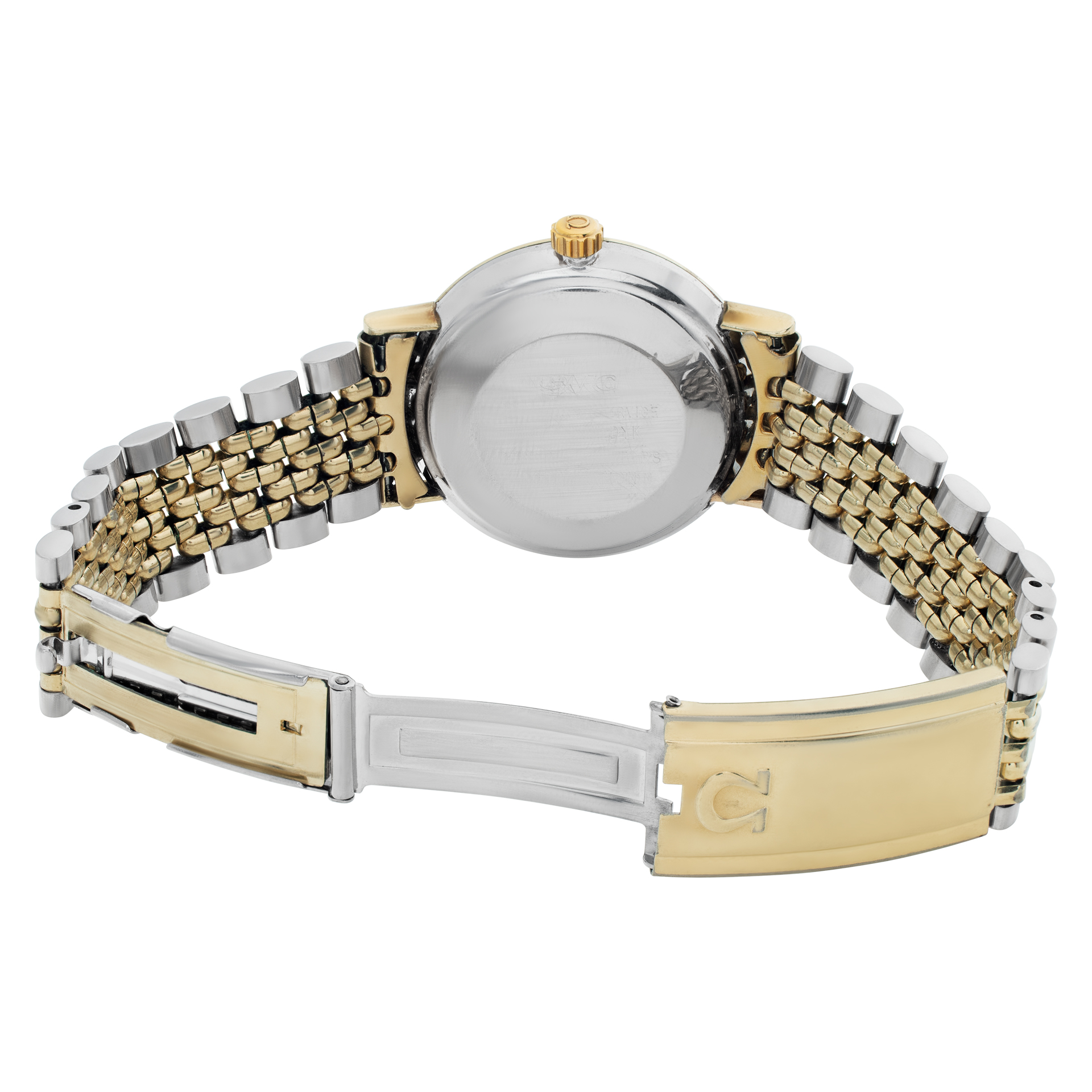 Omega KM6068 Seamaster Automatic Unisex Stainless Steel & Gold Plated Watches Omega KM6068 Seamaster Automatic Unisex Stainless Steel & Gold Plated Watches