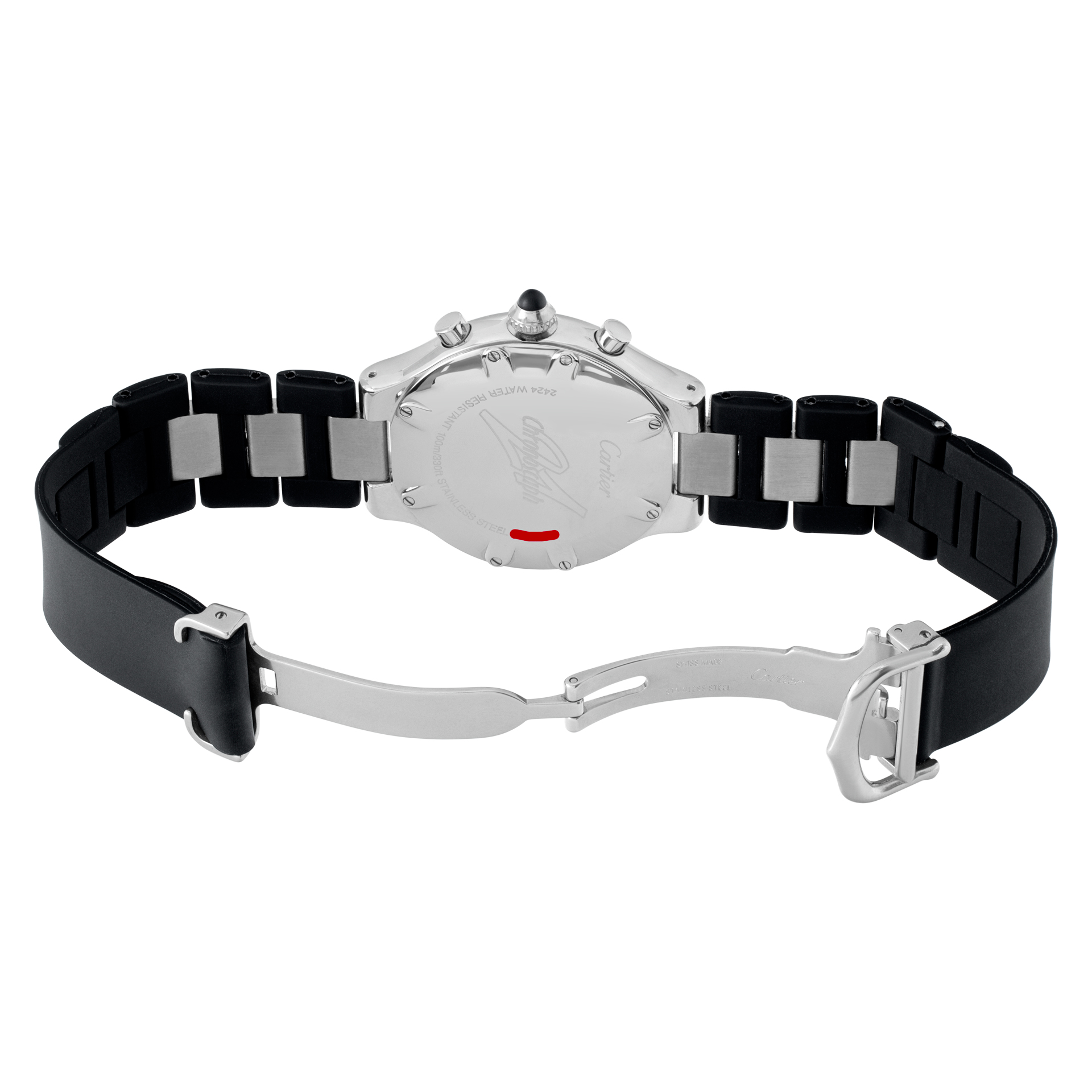 Cartier W10125U2 Chronoscaph 21 Quartz Unisex Stainless Steel Watches Cartier W10125U2 Chronoscaph 21 Quartz Unisex Stainless Steel Watches