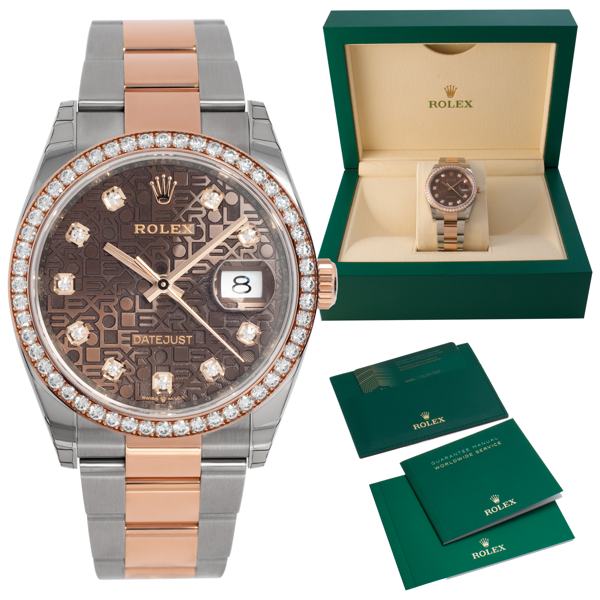 Rolex 126281RBR Datejust Automatic Unisex Stainless Steel Watches Rolex 126281RBR Datejust Automatic Unisex Stainless Steel Watches