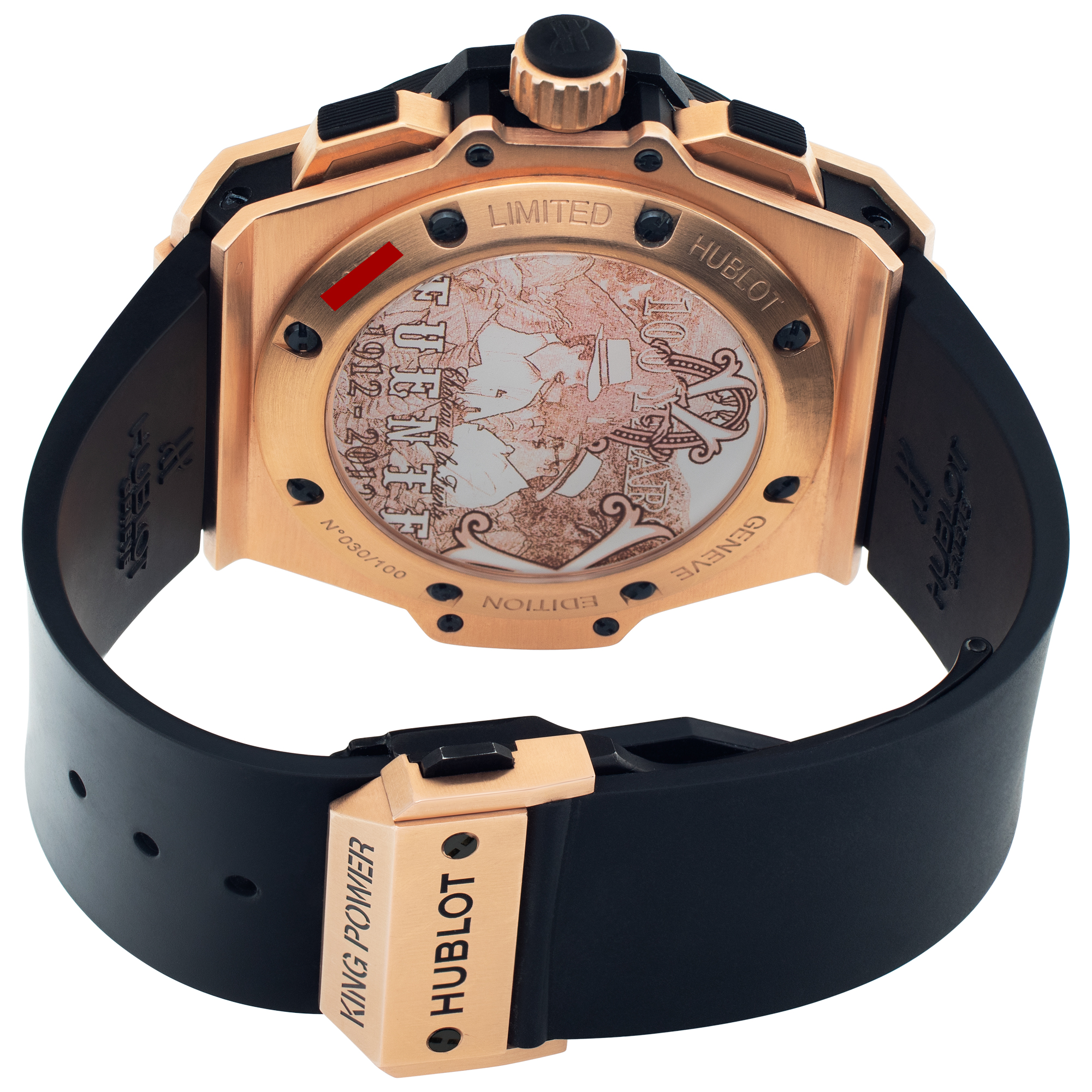 Hublot 703.OX.3113>HR.OPX12 King Power Arturo Fuente Automatic Male 18k rose gold & titanium Watches Hublot 703.OX.3113>HR.OPX12 King Power Arturo Fuente Automatic Male 18k rose gold & titanium Watches