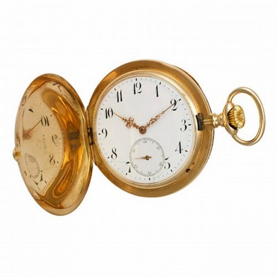 IWC 568502 pocket watch Manual Male 14k yellow gold Replica Watches