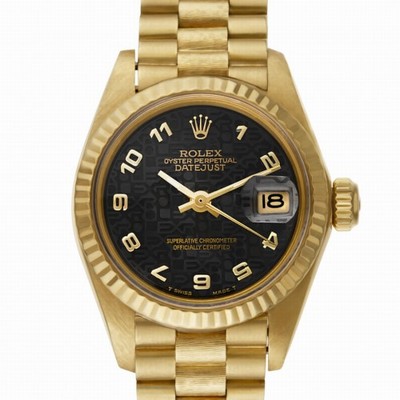 Rolex 6917 Datejust Automatic Female 18k yellow gold Replica Watches