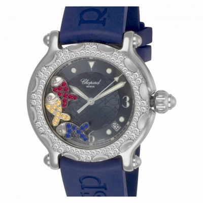 Chopard 23/8347/8-402 Happy Fish Quartz Female Stainless Steel Replica Watches