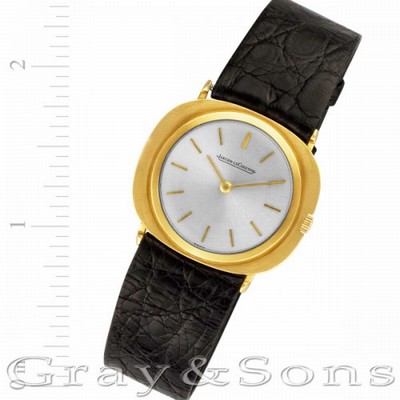 Jaeger LeCoultre 7518 Manual Unisex 18k yellow gold Replica Watches