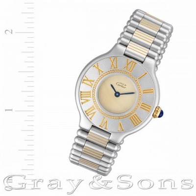 Cartier Cartier 1533 Must 21 Quartz Female Stainless Steel Replica Watches