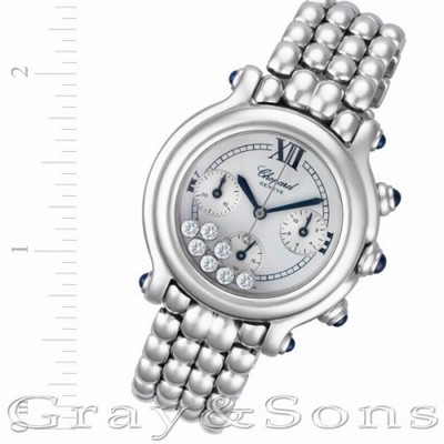 Chopard 27/8324 Happy Sport Quartz Female Stainless Steel Replica Watches