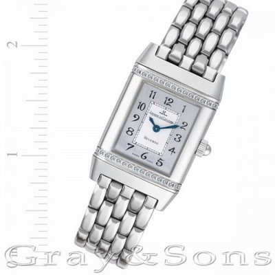 Jaeger LeCoultre 265.8.08 Reverso Quartz Female Stainless Steel Replica Watches