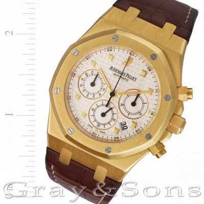 Audemars Piguet 26022BA.00.D088CR.01 Royal Oak Automatic Male 18k yellow gold Replica Watches