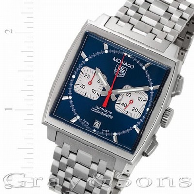 Tag Heuer CW2113-0 Monaco Automatic Male Stainless Steel Replica Watches