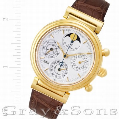 IWC IW375811 Da Vinci Automatic Male 18k yellow gold Replica Watches