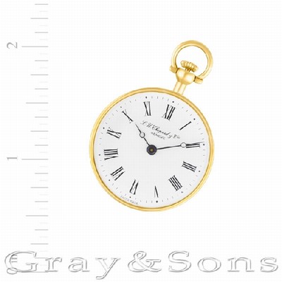 Chopard 3005 pocket watch Manual Unisex 18k yellow gold Replica Watches