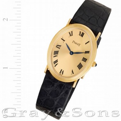 Piaget 9861 Classic Manual Male 18k yellow gold Replica Watches