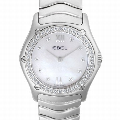 Ebel e9157F14 Sportwave Quartz Female Stainless Steel Replica Watches