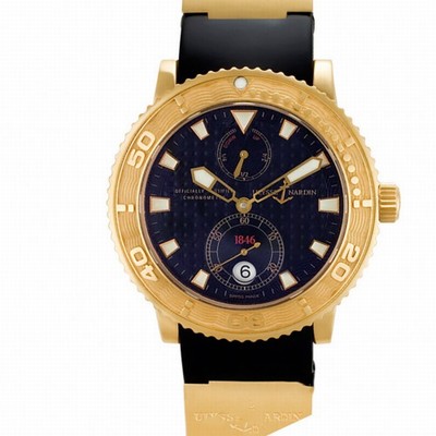 Ulysse Nardin 266-51 Maxi Marine Automatic Male 18k yellow gold Replica Watches