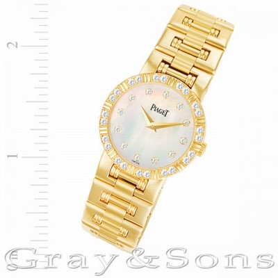 Piaget 80564k81 Dancer Quartz Female 18k yellow gold Replica Watches