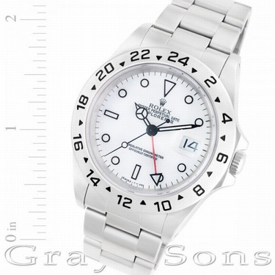 Rolex 16570 Explorer II Automatic Male Stainless Steel Replica Watches