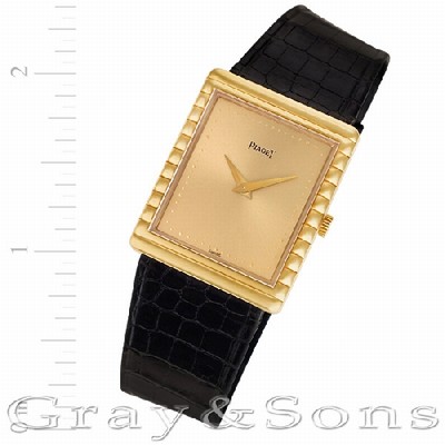 Piaget 91490 Classic Manual Male 18k yellow gold Replica Watches